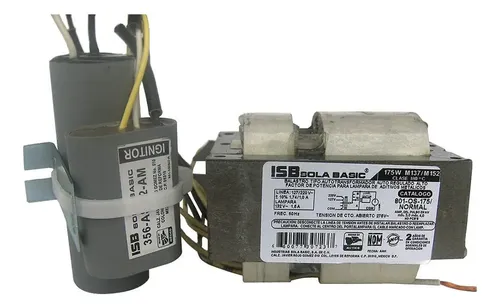 BALASTRA ADITIVOS METALICOS 175W DESNUDA