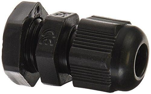 CONECTOR GLANDULA PLASTICO 1" NEGRO