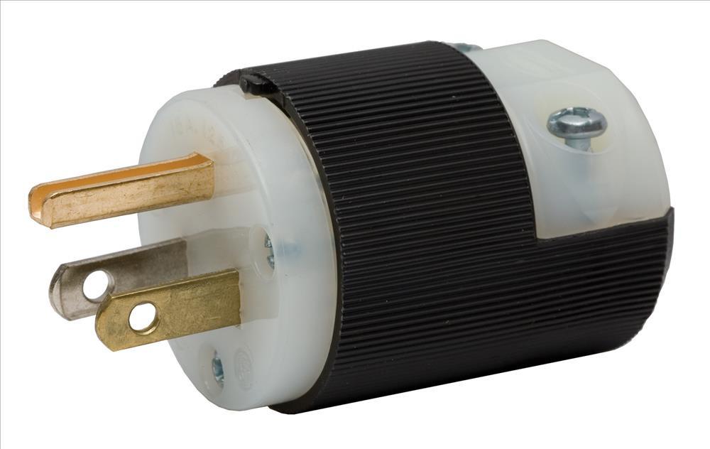 CLAVIJA PLASTICA 2P 3H 15A 127V